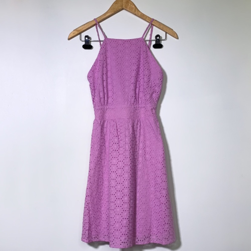 Juniors Copper Key Purple Dress Size XS